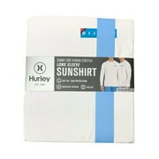 Hurley Men's Long Sleeve Sunny Side Hybrid Stretch UPF Tagless Sunshirt (White, XL)